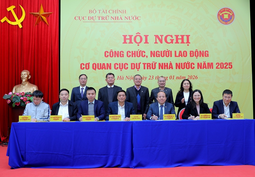 Cục Dự trữ Nhà nước thi đua hoàn thành thắng lợi nhiệm vụ năm 2026 Cục Dự trữ Nhà nước thi đua hoàn thành thắng lợi nhiệm vụ năm 2026