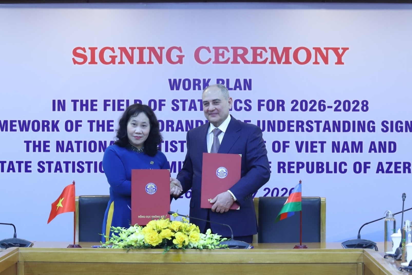 Việt Nam - Azerbaijan: Hợp tác song phương lĩnh vực thống kê ngày càng đi vào chiều sâu, hiệu quả