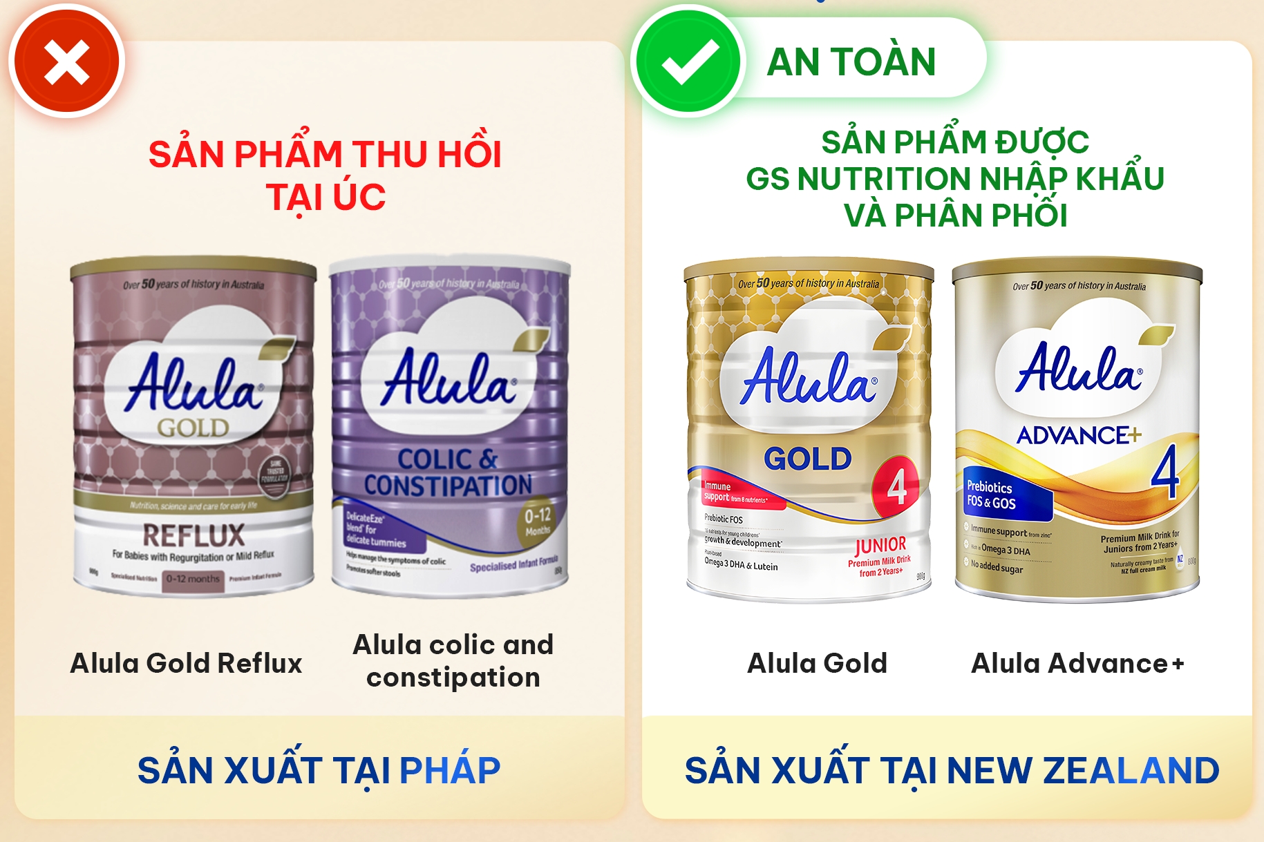 Bộ Y tế yêu cầu Lazada, Shopee, Ausmart dừng bán sữa nghi nhiễm độc tố