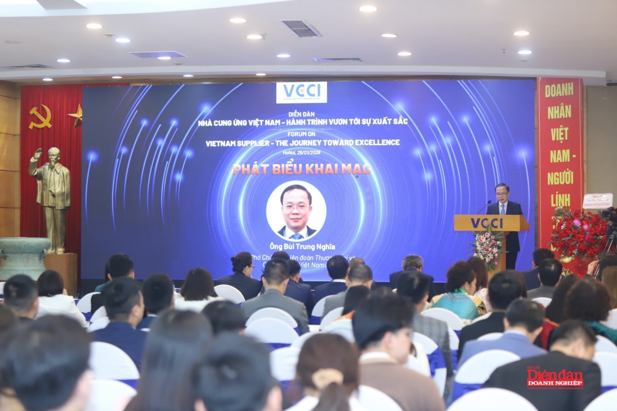 Nhà cung ứng Việt Nam vươn tới chuẩn mực xuất sắc