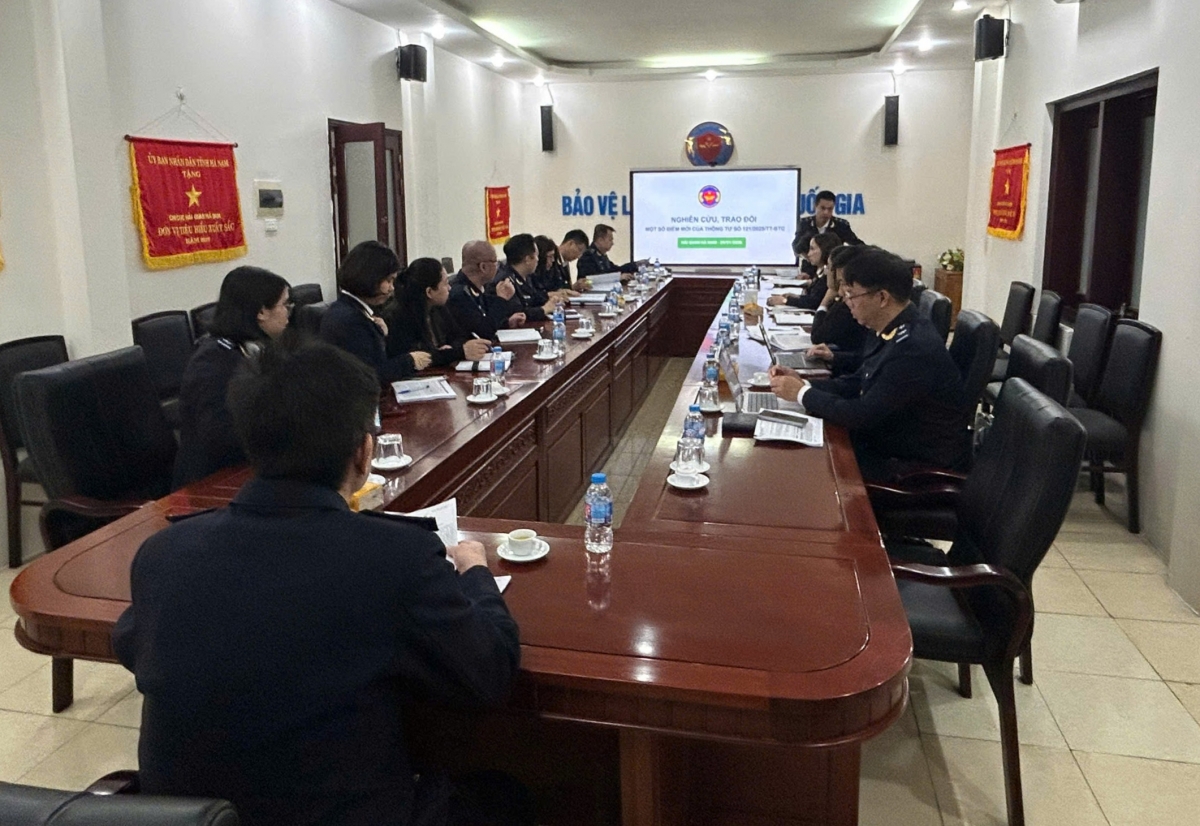 Hải quan Hà Nam chủ động nghiên cứu Thông tư 121
