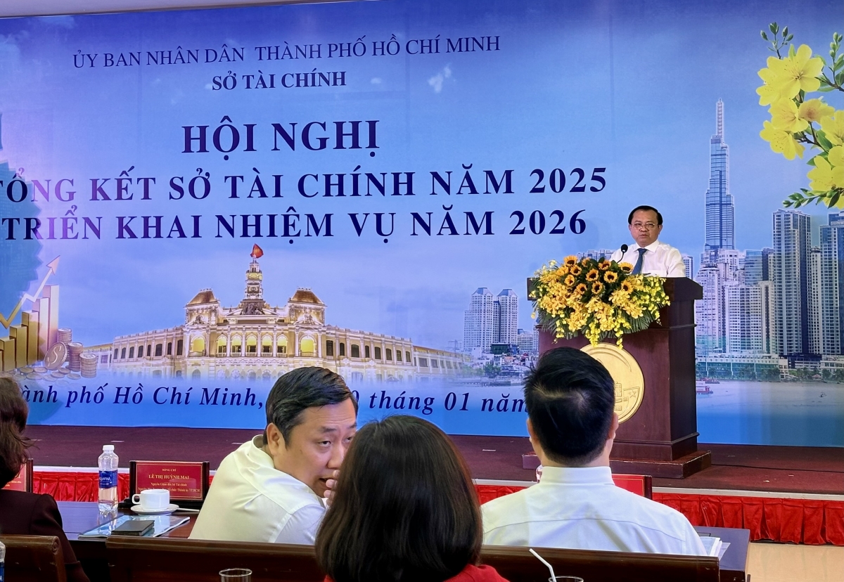 Thứ trưởng Lê Tấn Cận: Sở Tài chính TP. Hồ Chí Minh cần tập trung vào 5 vấn đề trọng tâm năm 2026 Thứ trưởng Lê Tấn Cận: Sở Tài chính TP. Hồ Chí Minh cần tập trung vào 5 vấn đề trọng tâm năm 2026