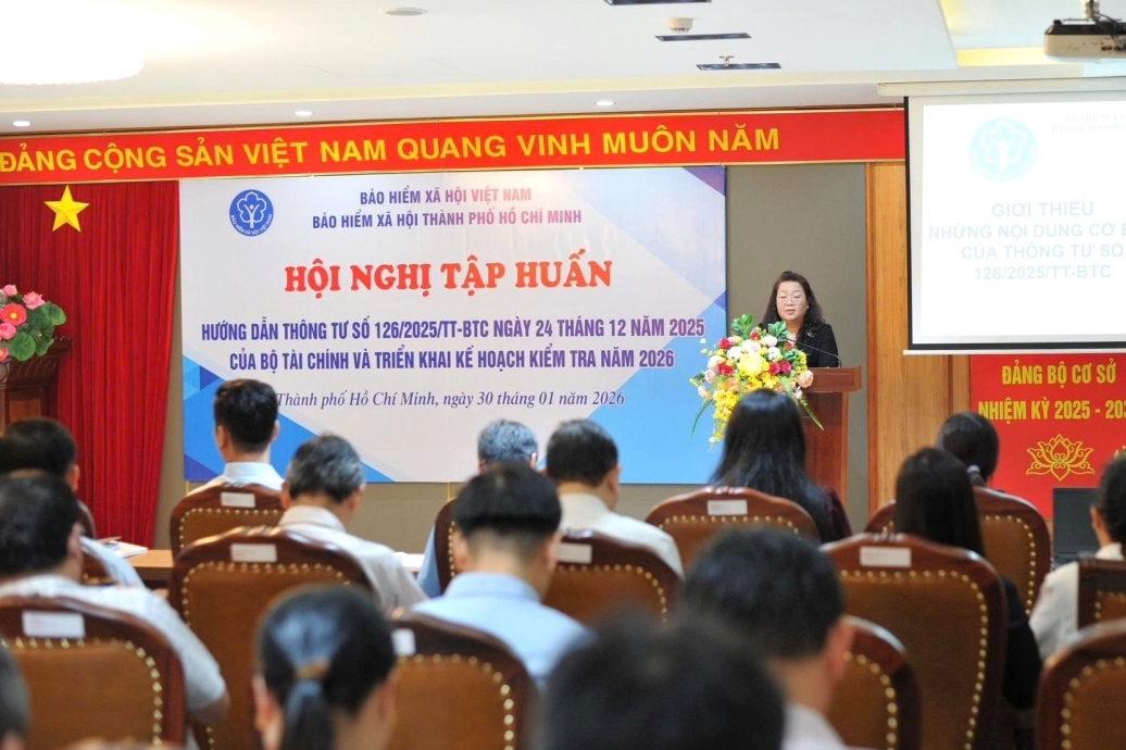 Bảo hiểm xã hội TP. Hồ Chí Minh tập huấn nghiệp vụ kiểm tra, sẵn sàng cho nhiệm vụ năm 2026