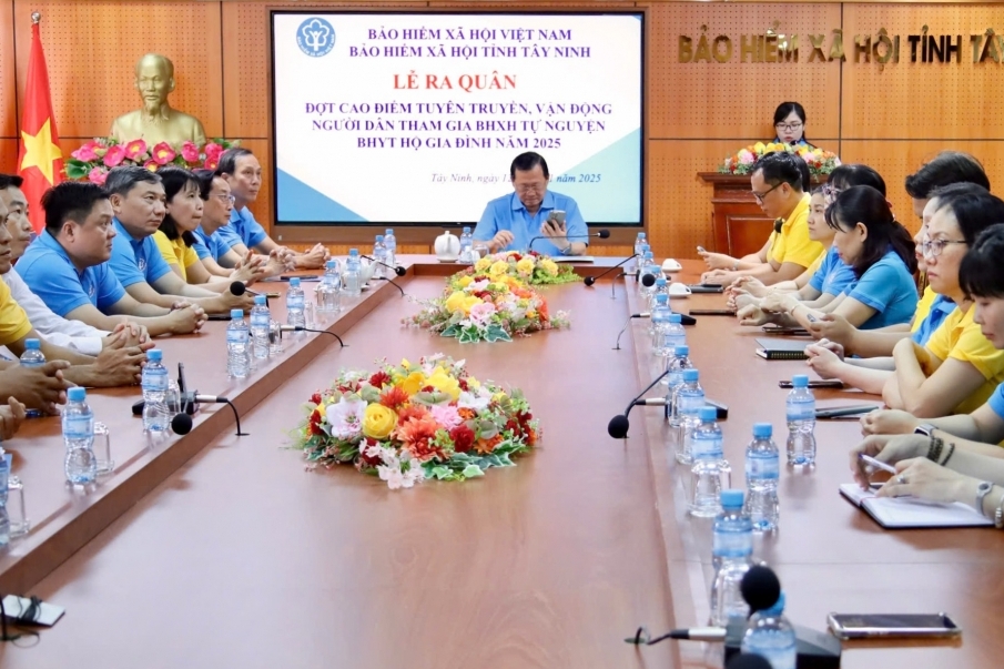 Tây Ninh triển khai giải pháp đạt 95,7% bao phủ BHYT năm 2026