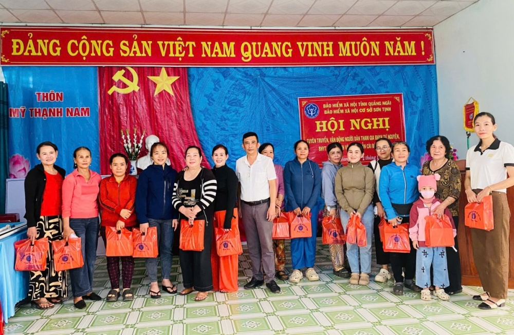 Dấu ấn những bảo hiểm xã hội cơ sở giữ nợ dưới 1% tại Quảng Ngãi