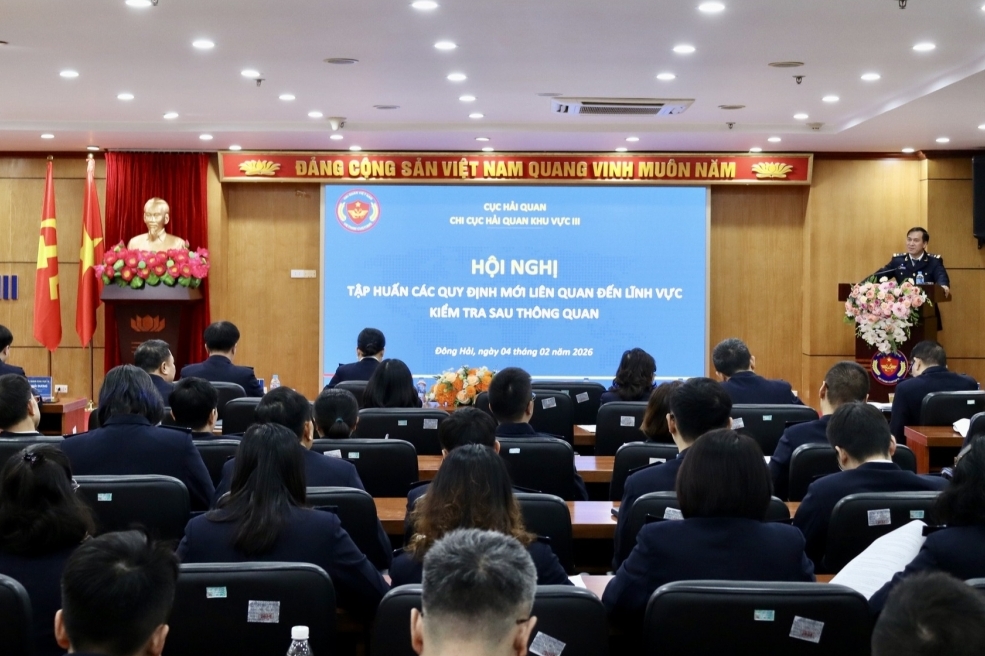 Hải quan khu vực III tập huấn các quy định mới về kiểm tra sau thông quan
