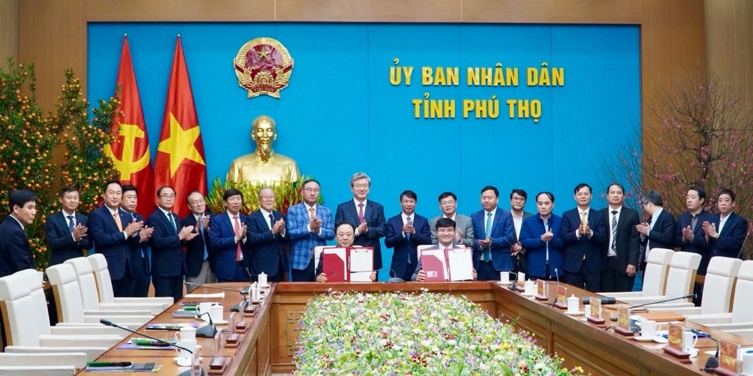 Doanh nghiệp tỉnh Gyeonggi - Hàn Quốc ký kết hợp tác với tỉnh Phú Thọ Doanh nghiệp tỉnh Gyeonggi - Hàn Quốc ký kết hợp tác với tỉnh Phú Thọ