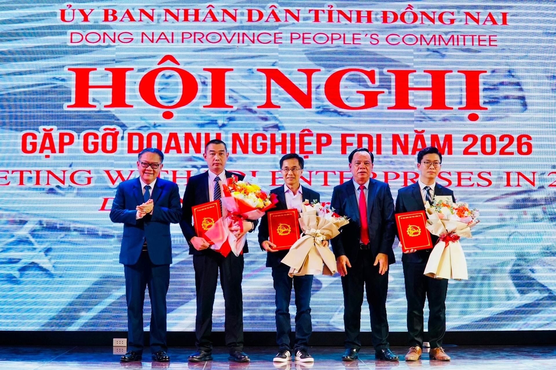 Đồng Nai trao giấy phép đầu tư cho 3 dự án FDI với tổng vốn gần 550 triệu USD