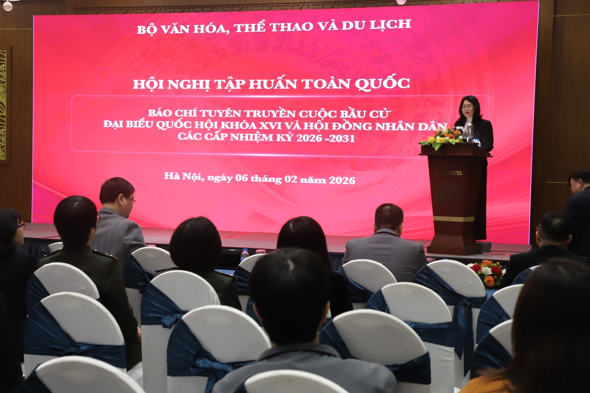 Thông tin chính xác, kịp thời, đầy đủ về bầu cử đại biểu Quốc hội khóa XVI, HĐND các cấp nhiệm kỳ 2026-2031