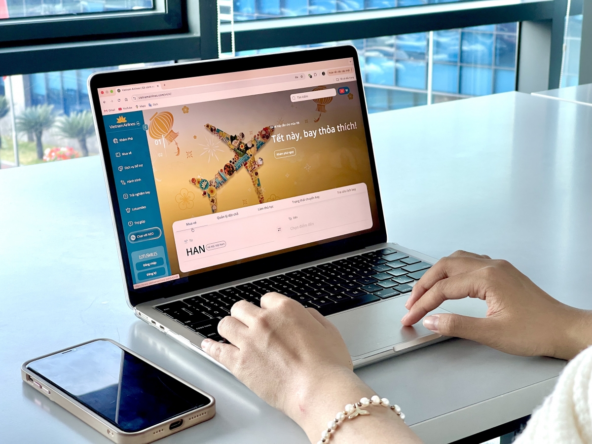 Vietnam Airlines chính thức ra mắt website thương mại điện tử thế hệ mới Vietnam Airlines chính thức ra mắt website thương mại điện tử thế hệ mới