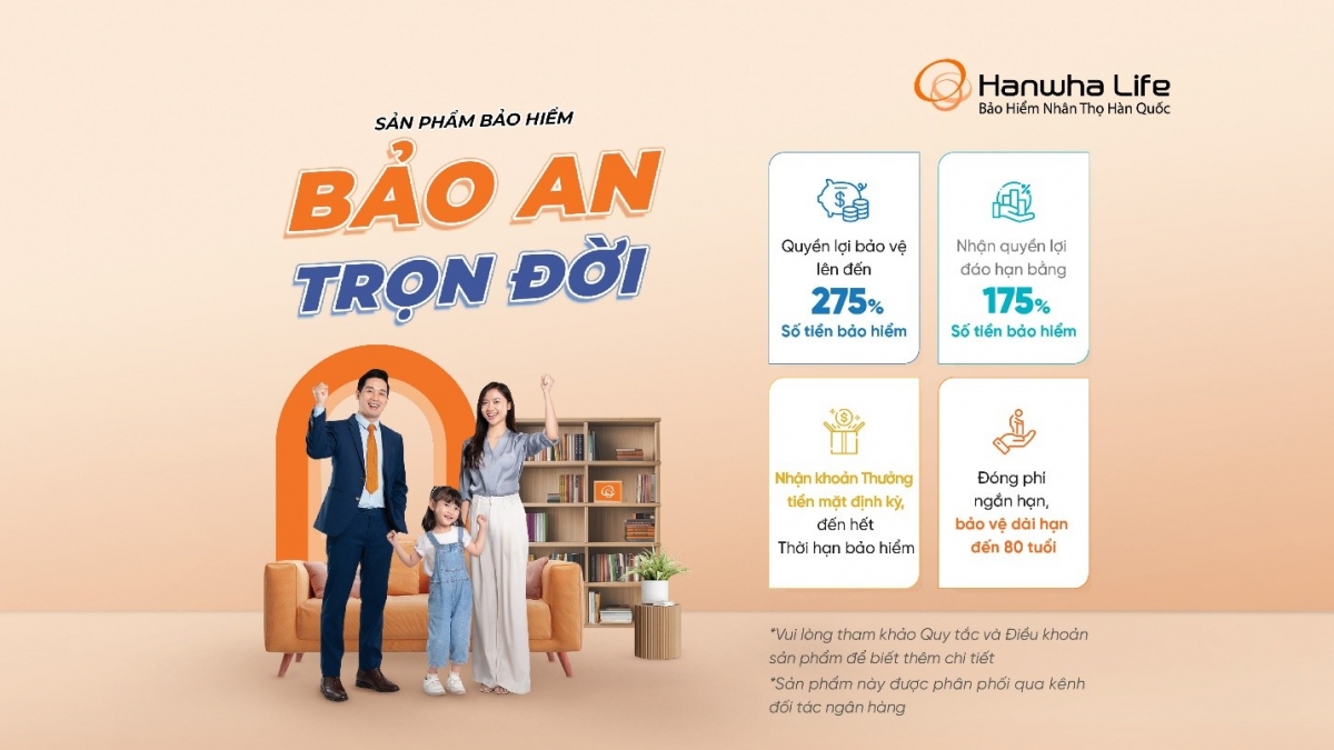 Hanwha Life công bố khách hàng trúng thưởng đợt 3 chương trình “Đồng hành vững bước” Hanwha Life công bố khách hàng trúng thưởng đợt 3 chương trình “Đồng hành vững bước”