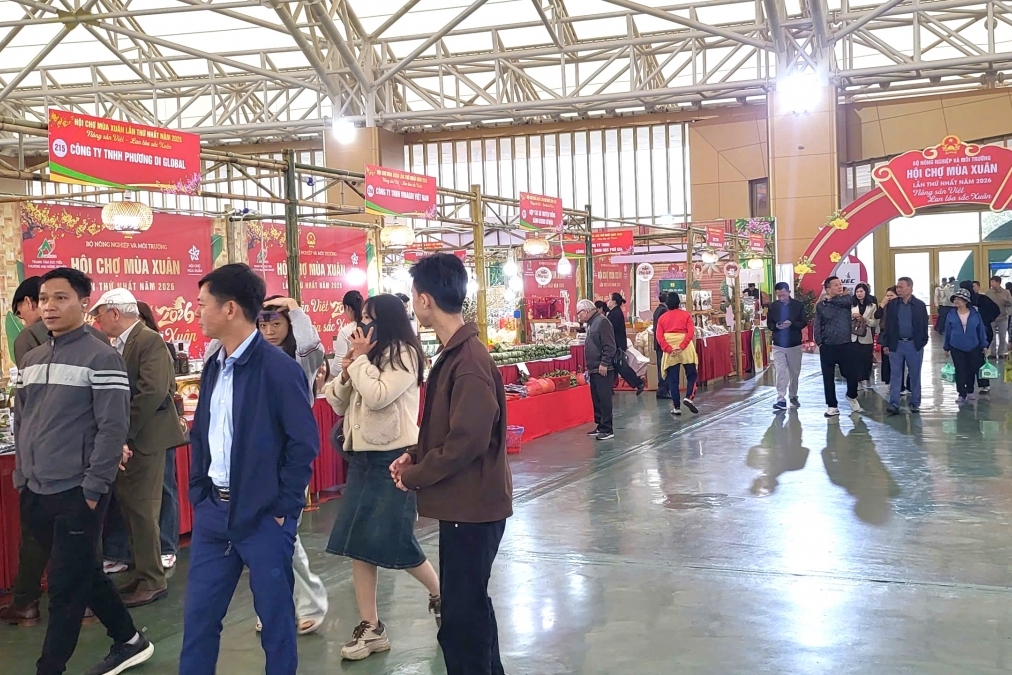 Từ Hội chợ Mùa Xuân, sản phẩm nông sản mở rộng kênh tiêu thụ