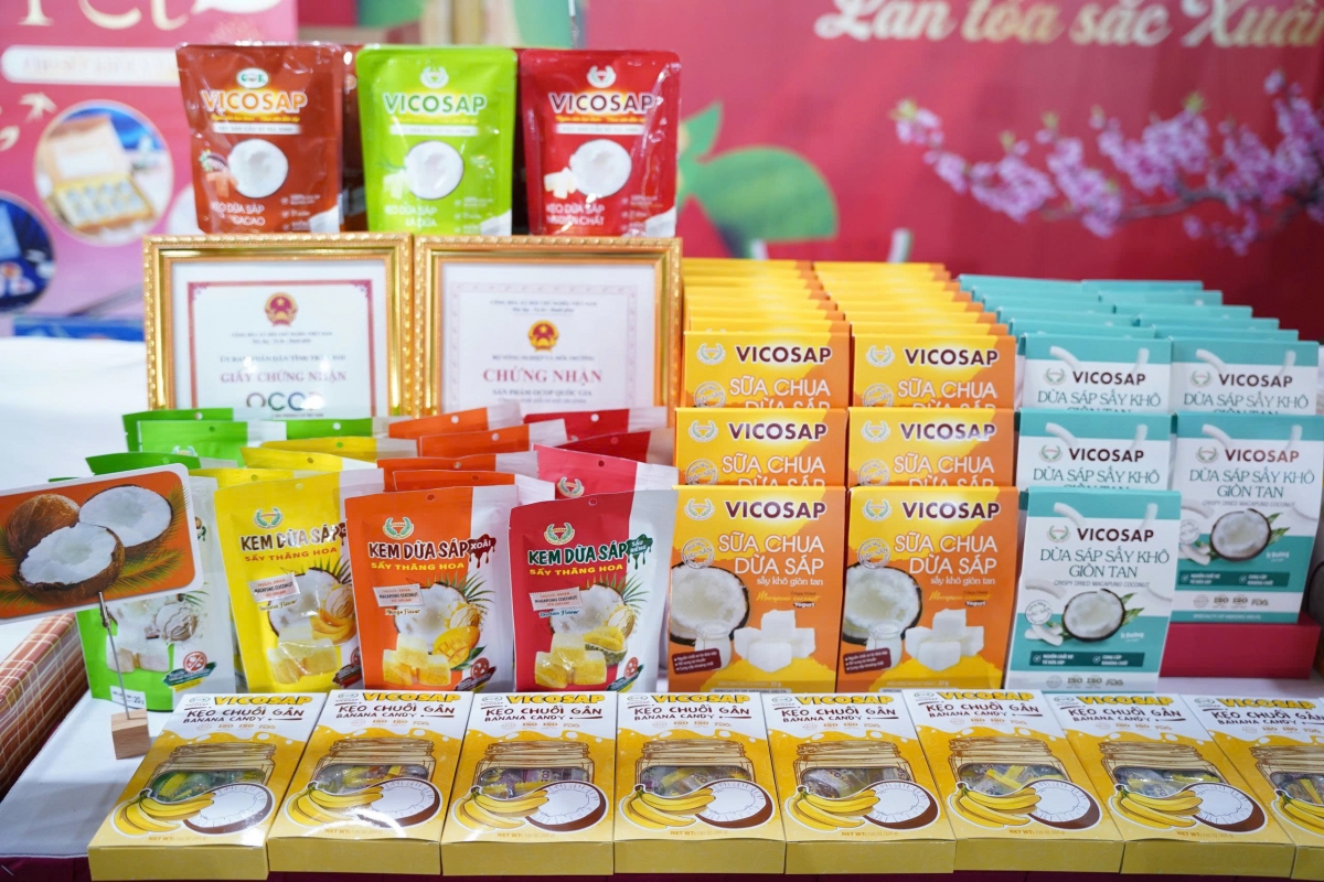 Từ Hội chợ Mùa Xuân, sản phẩm nông sản mở rộng kênh tiêu thụ Từ Hội chợ Mùa Xuân, sản phẩm nông sản mở rộng kênh tiêu thụ