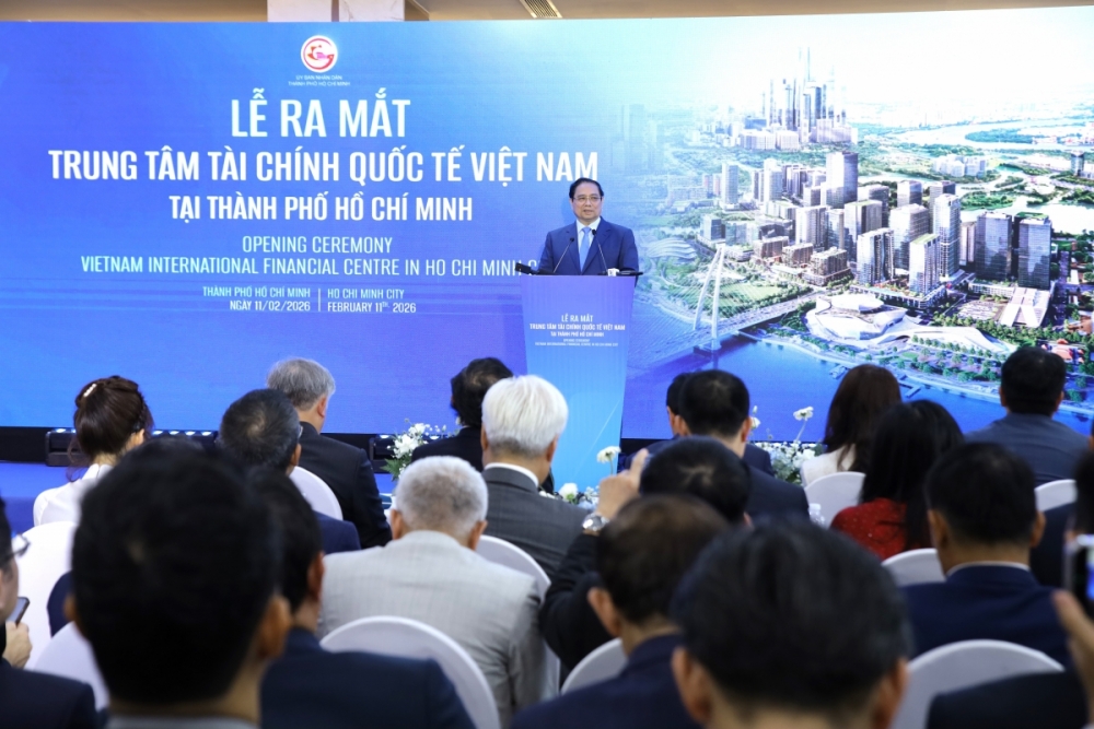 Ra mắt Trung tâm tài chính quốc tế Việt Nam tại TP. Hồ Chí Minh Ra mắt Trung tâm tài chính quốc tế Việt Nam tại TP. Hồ Chí Minh