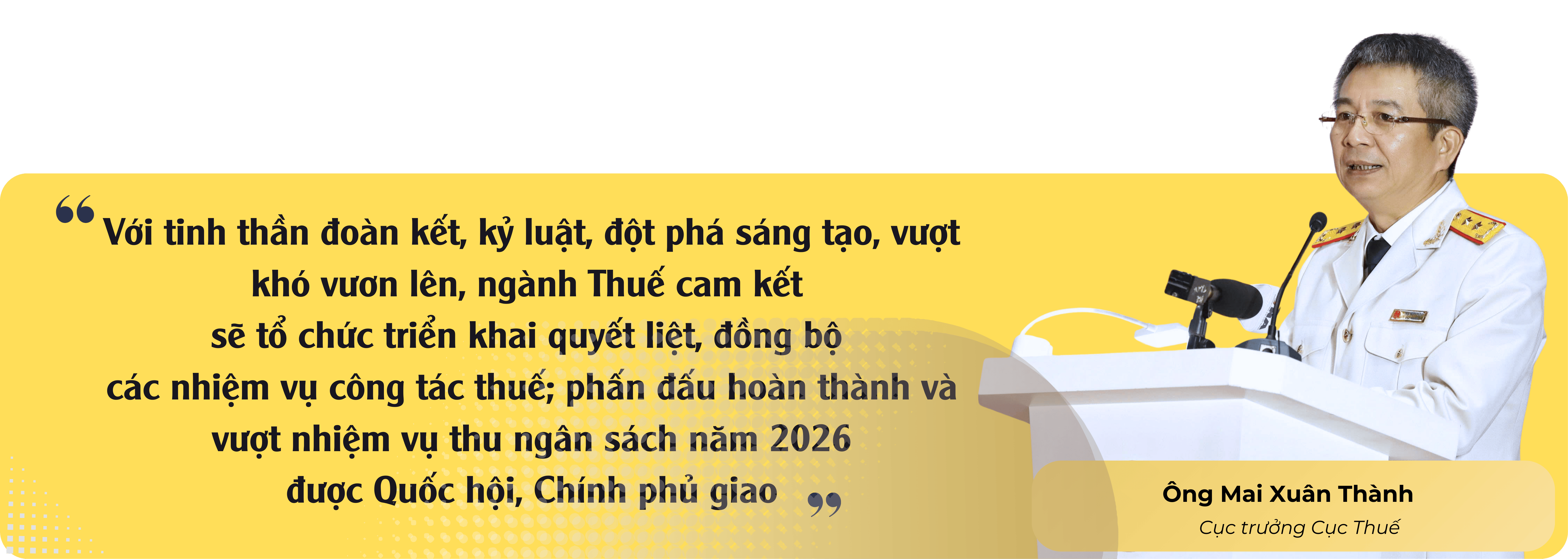 EMAGAZINE: Ngành Thuế: Đoàn kết, kỷ luật, đột phá, sáng tạo để hoàn thành nhiệm vụ thu 2026