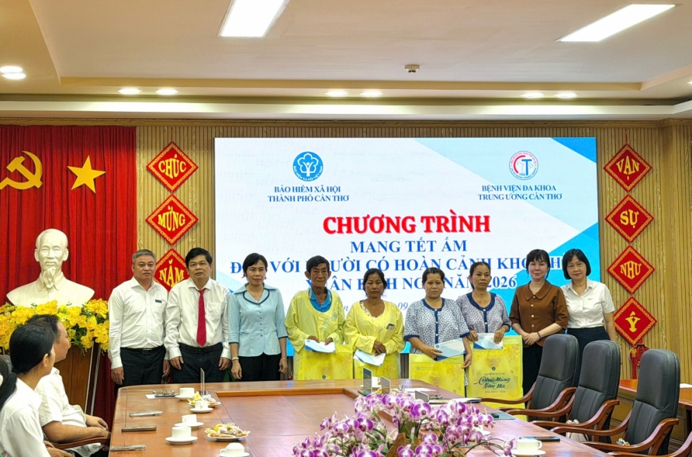 Lan tỏa yêu thương, mang “Tết ấm” đến với bệnh nhân