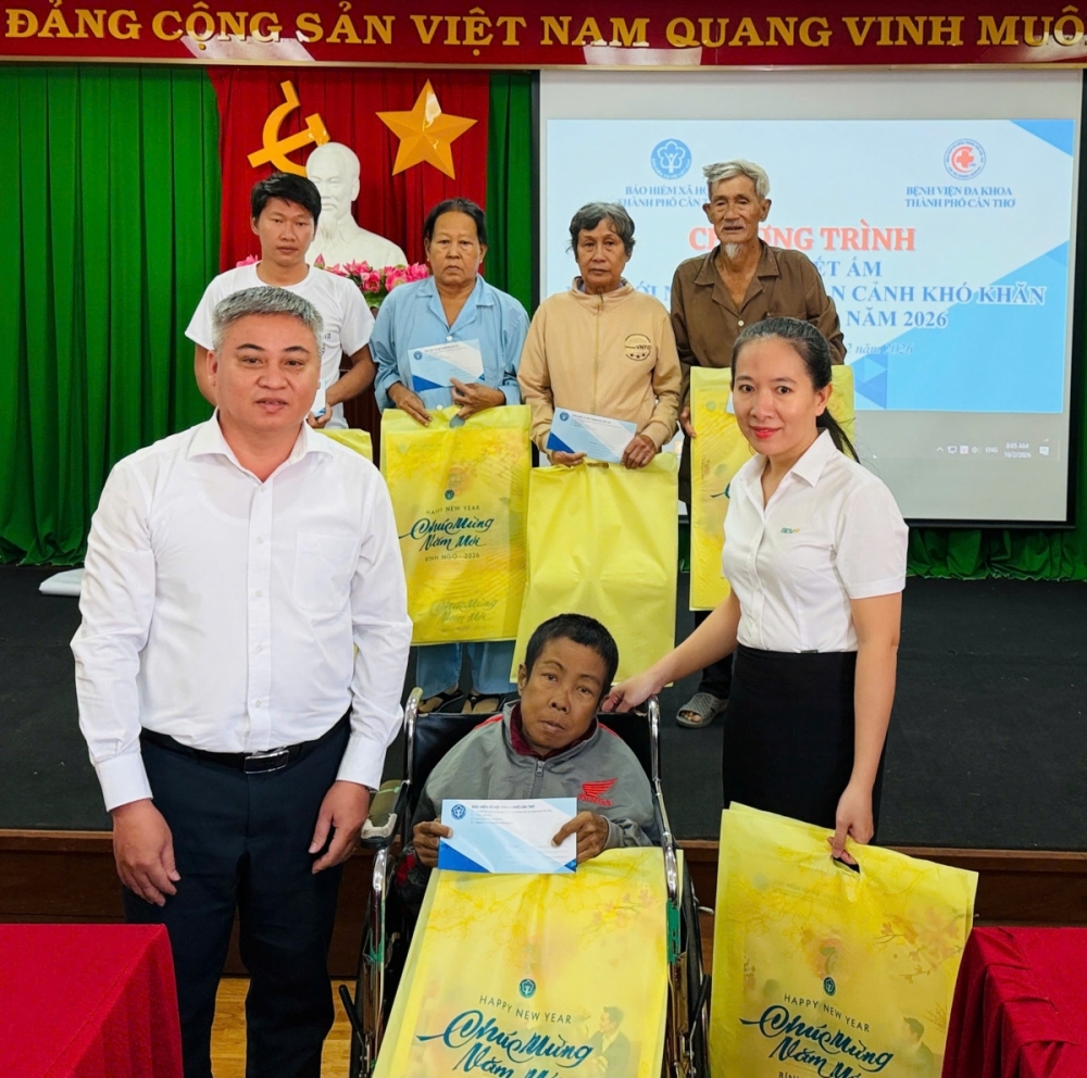 Lan tỏa yêu thương, mang “Tết ấm” đến với bệnh nhân