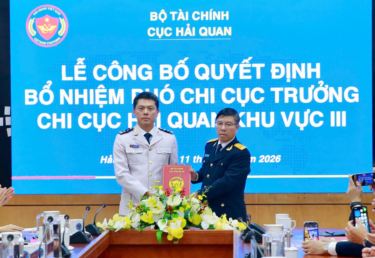 Bổ nhiệm ông Lại An Ninh làm Phó Chi cục trưởng Hải quan khu vực III