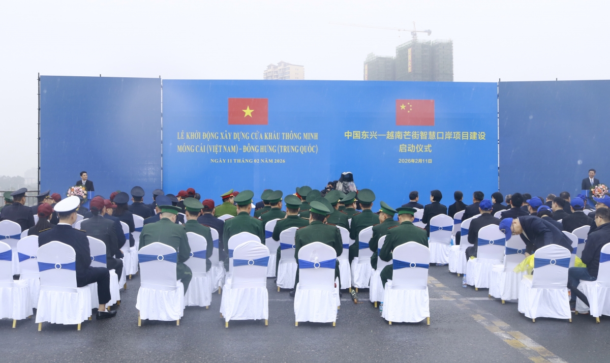 Khởi động xây dựng cửa khẩu thông minh Móng Cái (Việt Nam)- Đông Hưng (Trung Quốc)