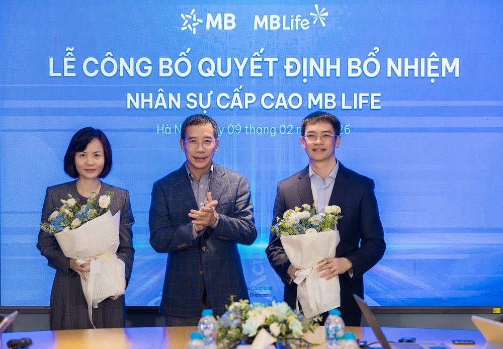 MB Life công bố quyết định bổ nhiệm nhân sự cấp cao