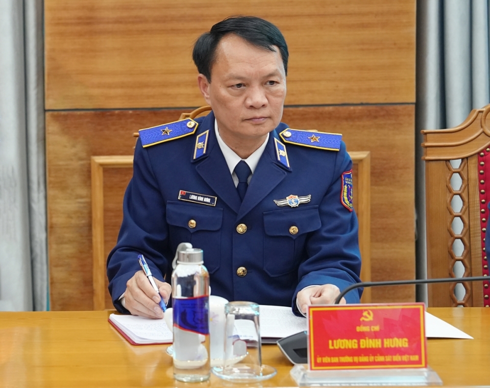 Thiếu tướng Lương Đình Hưng, Phó Tư lệnh Pháp luật Cảnh sát biển Việt Nam.
