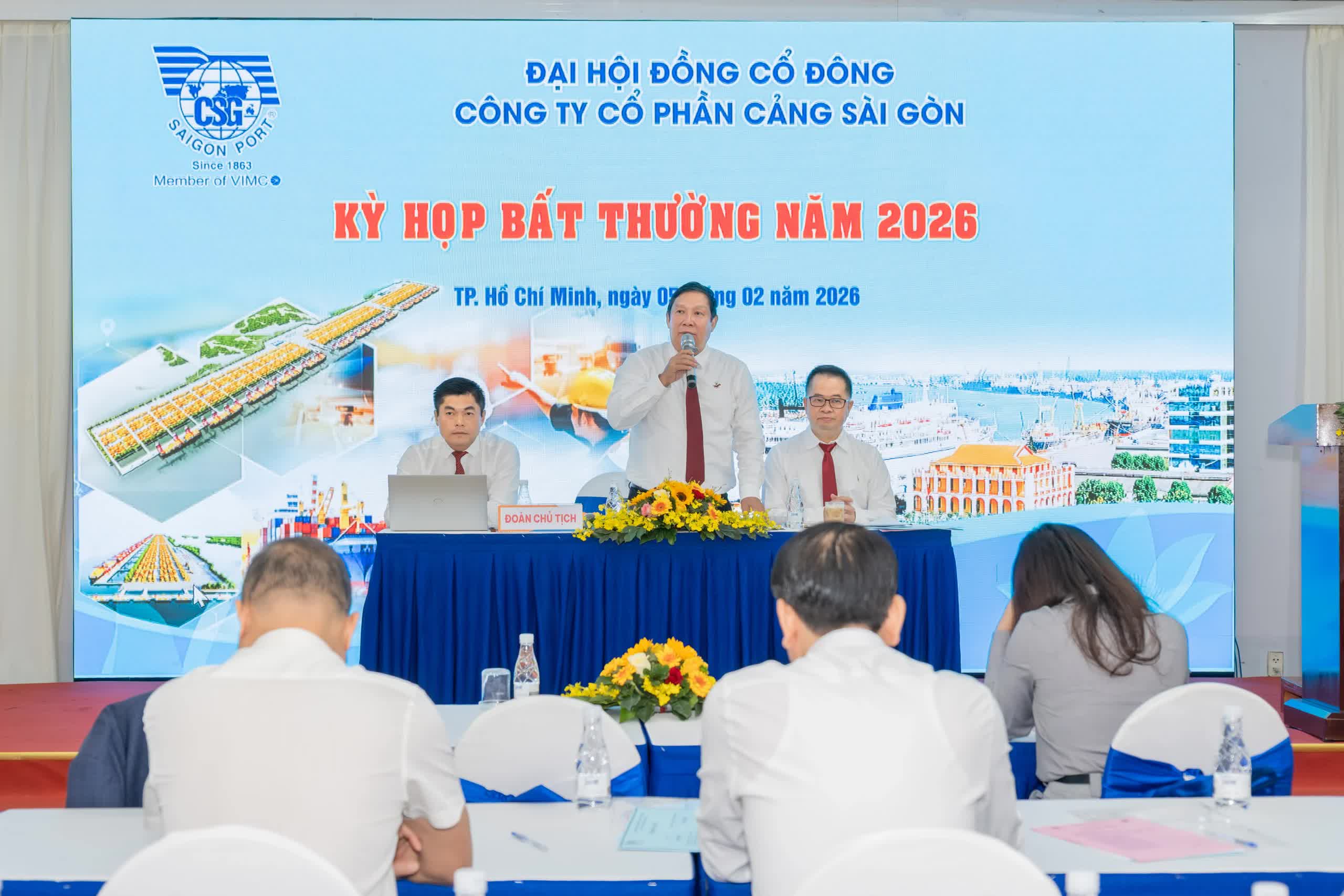 Cảng Sài Gòn thông qua chủ trương góp vốn thực hiện dự án Cảng trung chuyển quốc tế Cần Giờ Cảng Sài Gòn thông qua chủ trương góp vốn thực hiện dự án Cảng trung chuyển quốc tế Cần Giờ