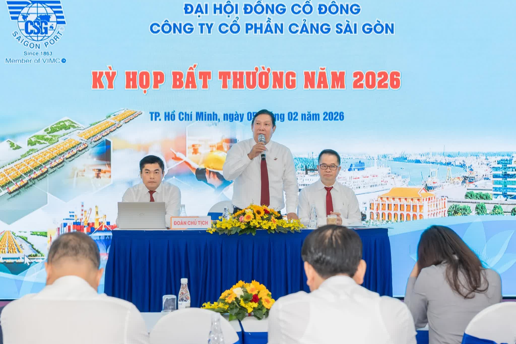 Cảng Sài Gòn thông qua chủ trương góp vốn thực hiện dự án Cảng trung chuyển quốc tế Cần Giờ