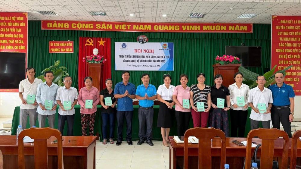 Phát triển BHXH tự nguyện ở Vĩnh Long: Đầu năm nhìn lại những mô hình hay