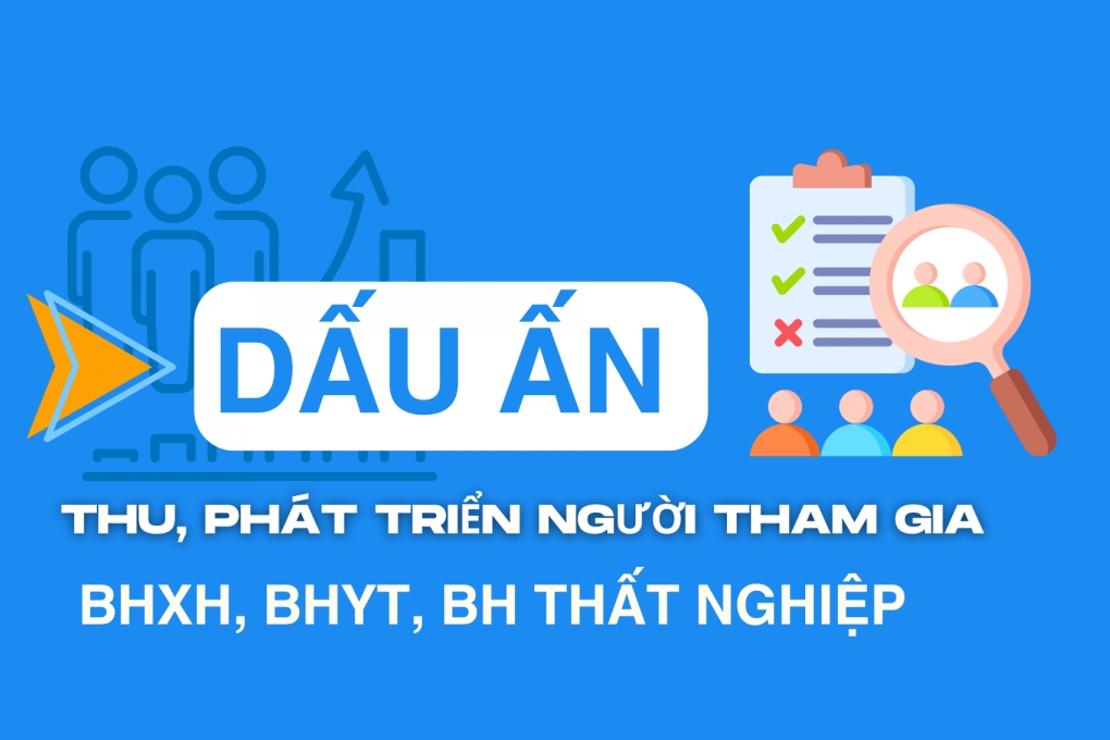 INFOGRAPHIC: Dấu ấn công tác thu, phát triển người tham gia BHXH, BHTN, BHYT