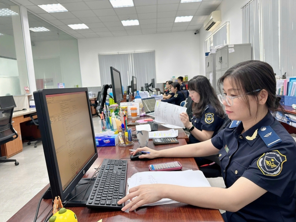 Hải quan khu vực XIX thông quan gần 11,7 triệu USD hàng hóa dịp Tết