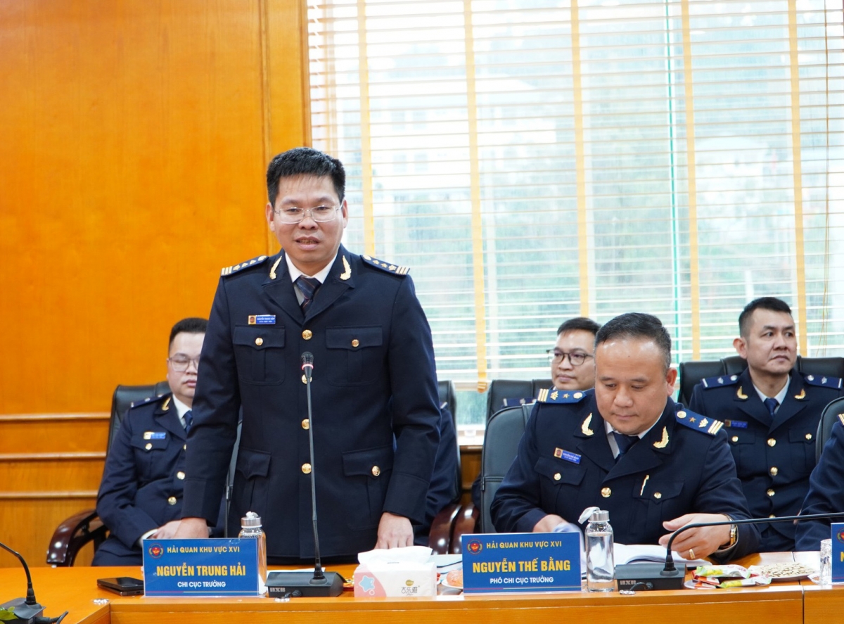 Bí thư Cao Bằng làm việc với Hải quan khu vực XVI
