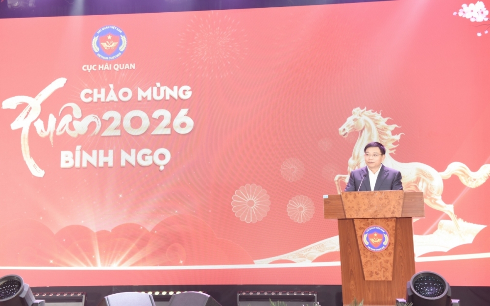 Bộ trưởng Nguyễn Văn Thắng tham dự và chỉ đạo tại chương trình Gặp mặt đầu xuân 2026 của Cục Hải quan.