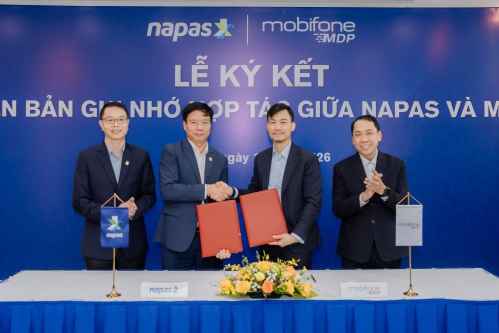 MDP và NAPAS ký biên bản ghi nhớ hợp tác, thúc đẩy phát triển hạ tầng thanh toán quốc gia