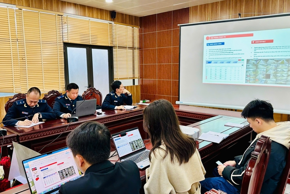 Hải quan khu vực VI ứng dụng camera AI trong giám sát hàng hóa
