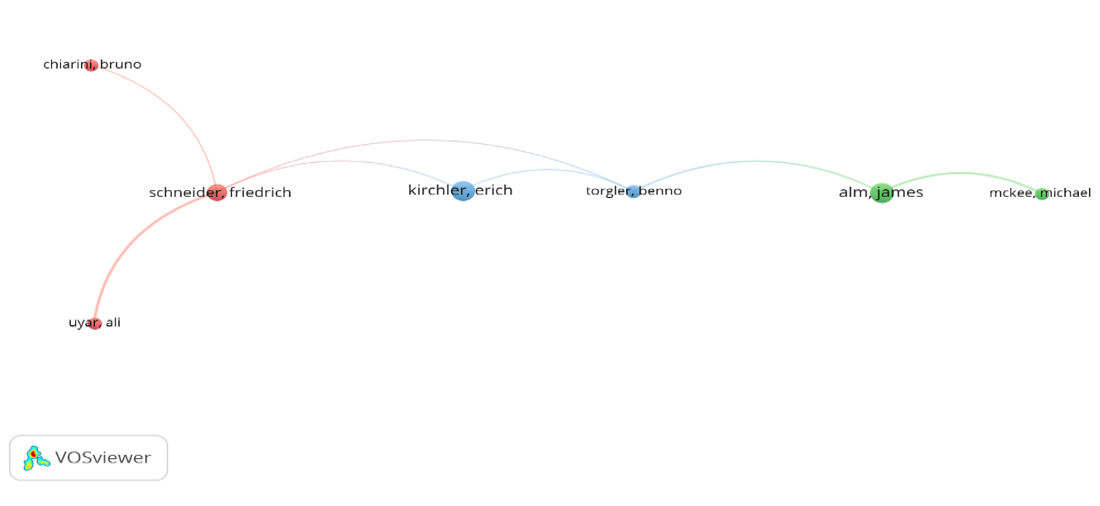 Tổng quan nghiên cứu sai phạm thuế qua phân tích trắc lượng thư mục bằng VOSviewer