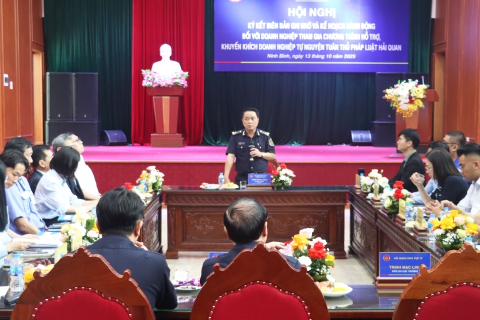Hải quan khu vực IV chủ động tháo gỡ vướng mắc cho doanh nghiệp