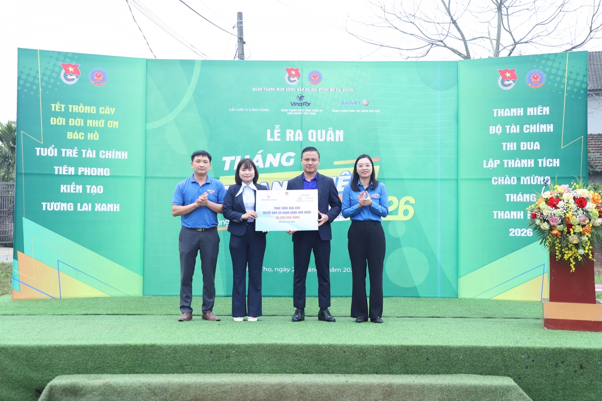 Tuổi trẻ Tài chính xung kích, tình nguyện vì cộng đồng Tuổi trẻ Tài chính xung kích, tình nguyện vì cộng đồng