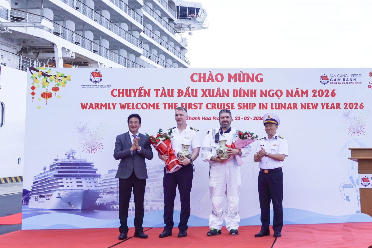 Cảng Quốc tế Cam Ranh đón tàu khách Quốc tế, “Khai xuân khởi sắc Bính Ngọ 2026”