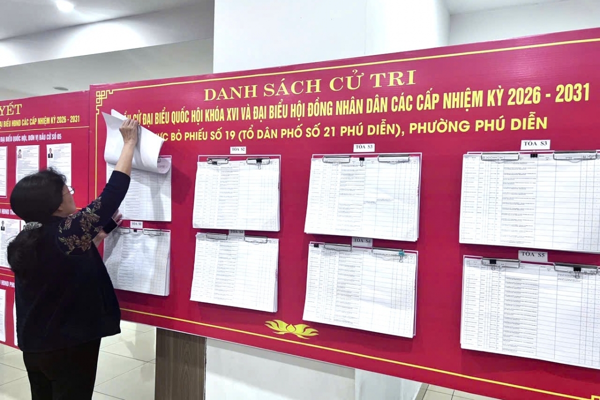 Hà Nội hoàn tất các bước chuẩn bị bầu cử, sẵn sàng cho Ngày hội 15/3