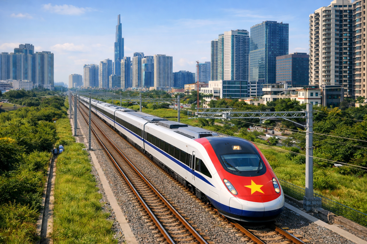 Bộ Xây dựng thông tin về hướng tuyến đường sắt tốc độ cao Bắc - Nam