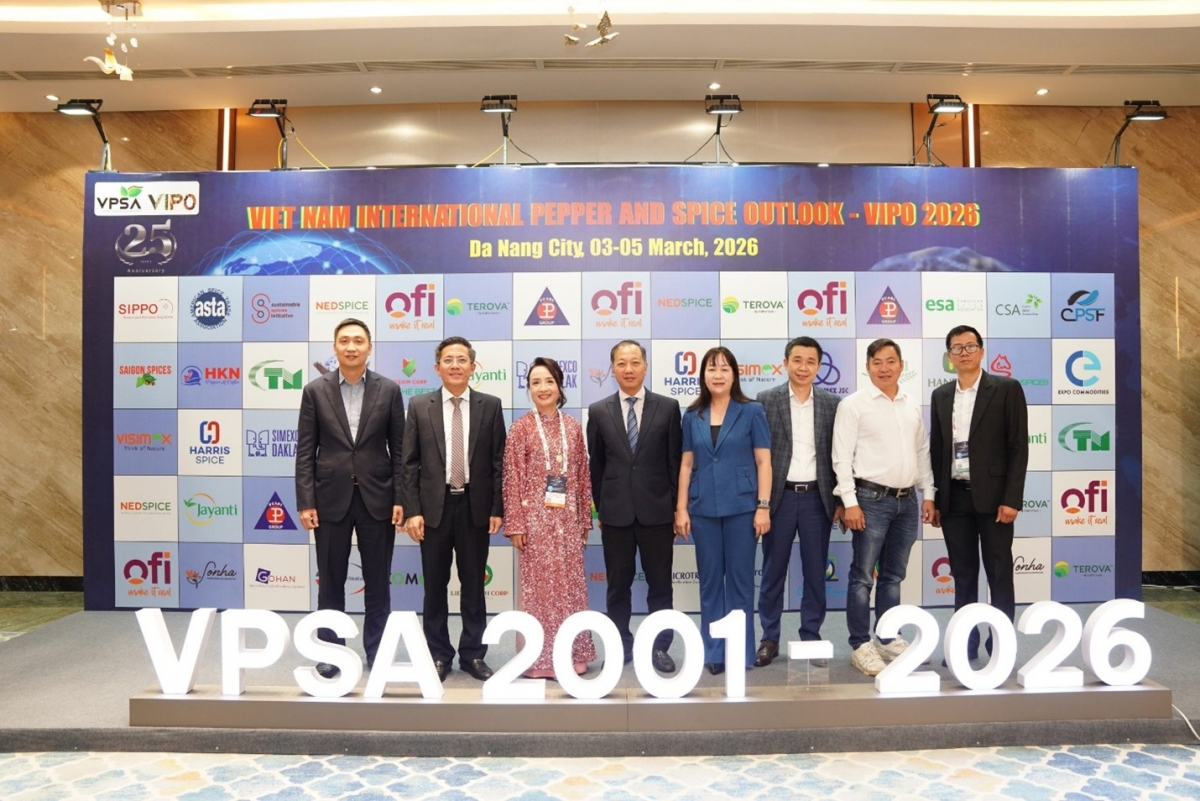 VIPO 2026 với chủ đề “Hồ tiêu trong kỷ nguyên tái định hình thương mại toàn cầu”.