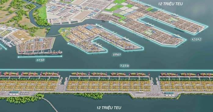 Mô hình cảng trung chuyển quốc tế Cần Giờ