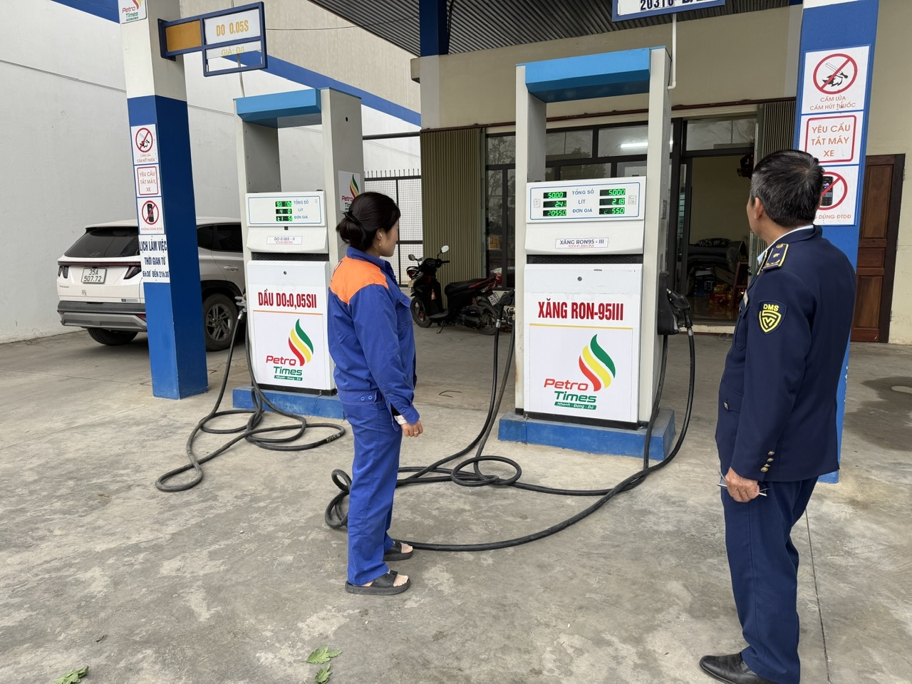 Kịp thời phát hiện, ngăn chặn kinh doanh xăng, dầu nhập lậu và không rõ nguồn gốc