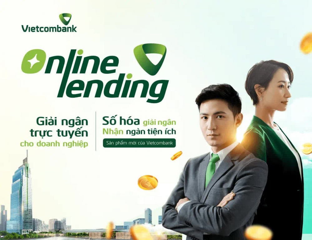 Vietcombank Online Lending - giải pháp giải ngân trực tuyến ưu việt, được thiết kế nhằm đáp ứng nhu cầu vốn một cách nhanh chóng và hiệu quả cho doanh nghiệp. Vietcombank Online Lending - giải pháp giải ngân trực tuyến ưu việt, được thiết kế nhằm đáp ứng nhu cầu vốn một cách nhanh chóng và hiệu quả cho doanh nghiệp.