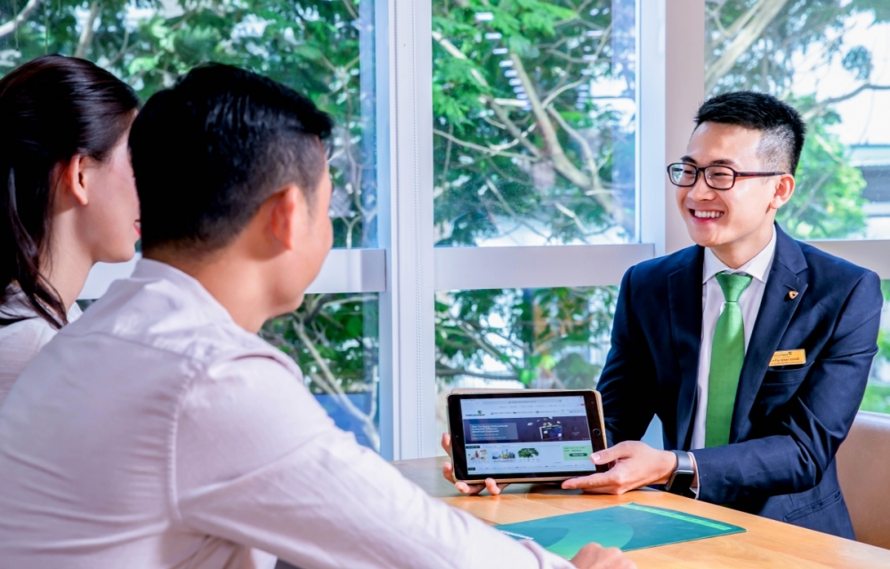 Vietcombank đồng hành cùng doanh nghiệp củng cố nền tảng tài chính bền vững Vietcombank đồng hành cùng doanh nghiệp củng cố nền tảng tài chính bền vững