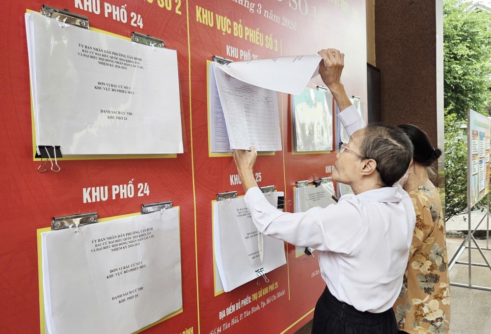 TP. Hồ Chí Minh: Quy trình bầu cử đã chuyển tải đến cử tri một cách chi tiết, cụ thể TP. Hồ Chí Minh: Quy trình bầu cử đã chuyển tải đến cử tri một cách chi tiết, cụ thể