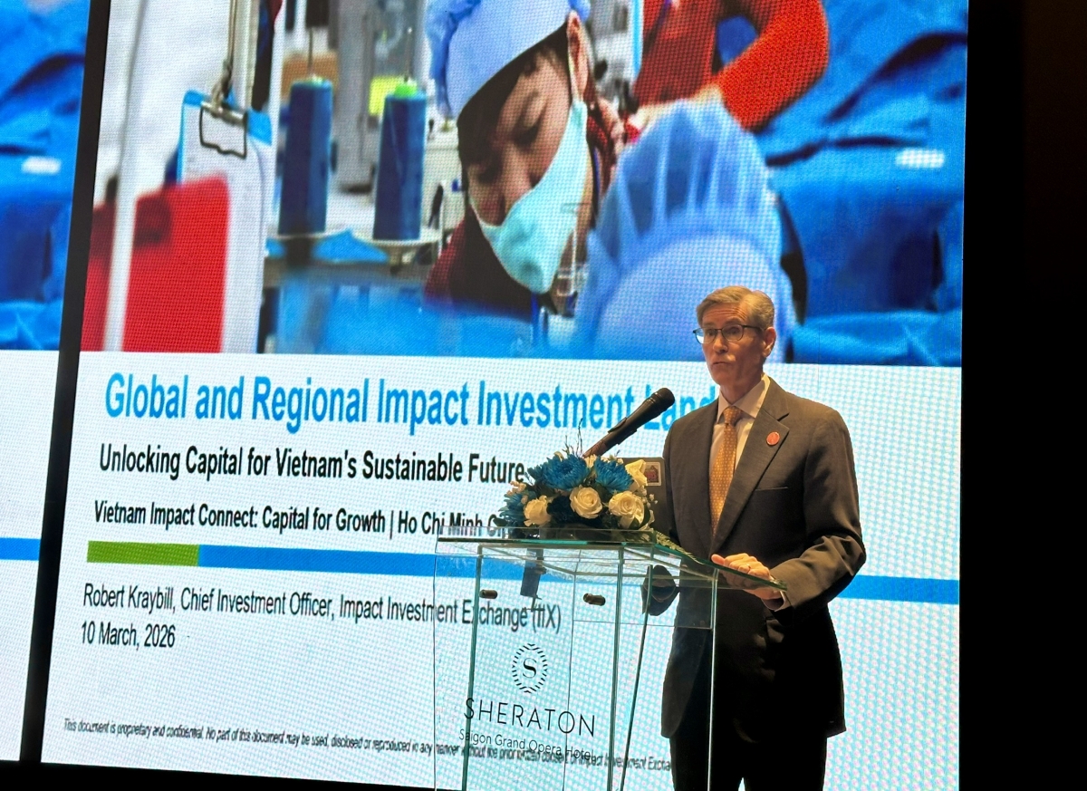 CEO Quỹ đầu tư IIX: Việt Nam thu hút vốn đầu tư tác động cao nhất khu vực CEO Quỹ đầu tư IIX: Việt Nam thu hút vốn đầu tư tác động cao nhất khu vực