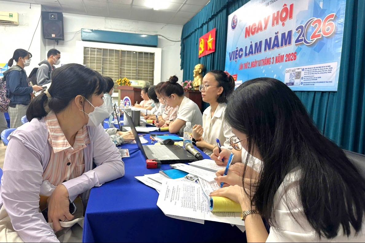 Tư vấn, giới thiệu việc làm cho gần 4.000 lao động ở Thành phố Hồ Chí Minh