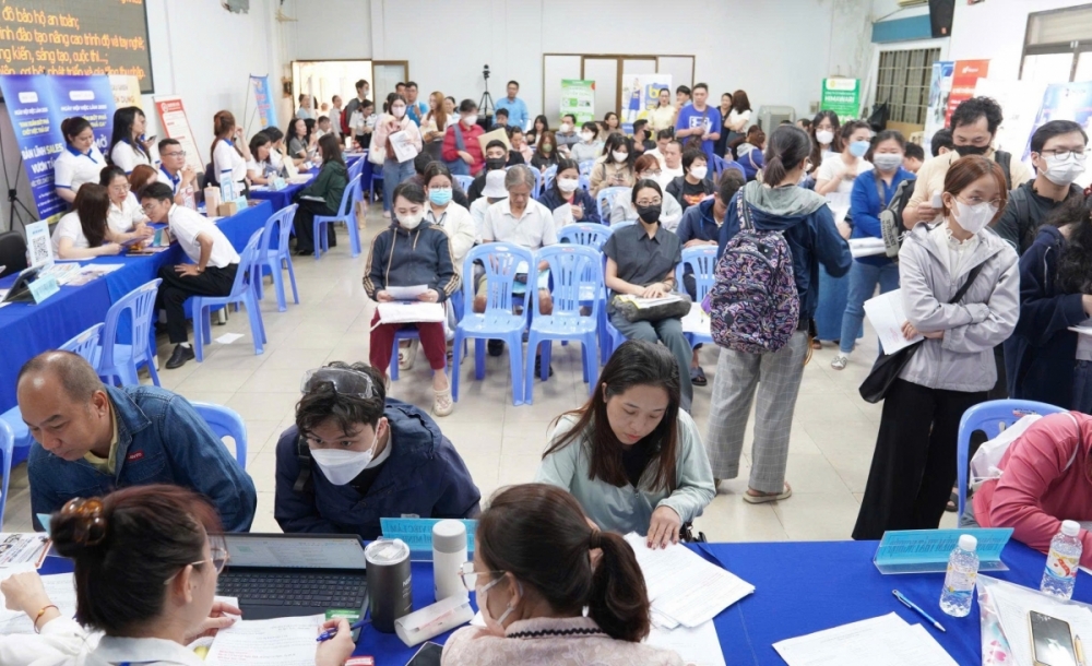 Tư vấn, giới thiệu việc làm cho gần 4.000 lao động ở Thành phố Hồ Chí Minh