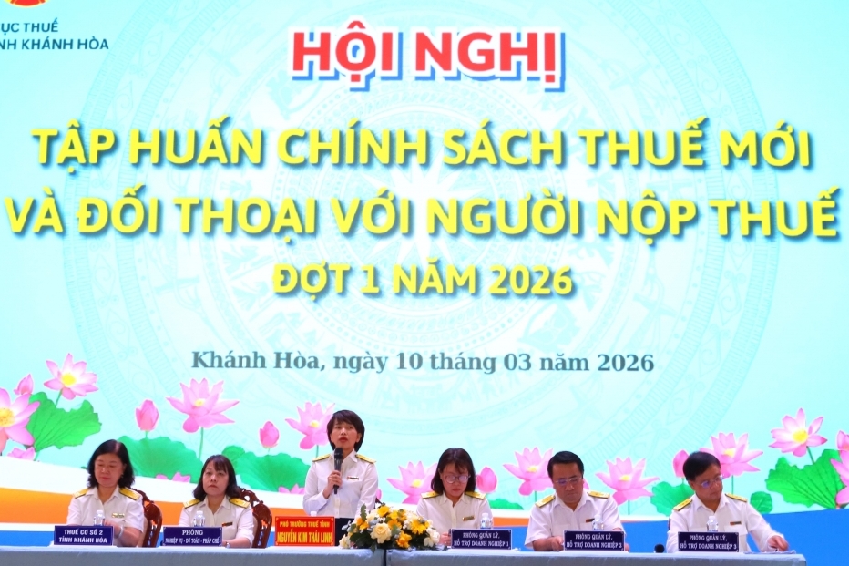 Thuế tỉnh Khánh Hòa: Giải đáp vướng mắc chính sách thuế cho doanh nghiệp